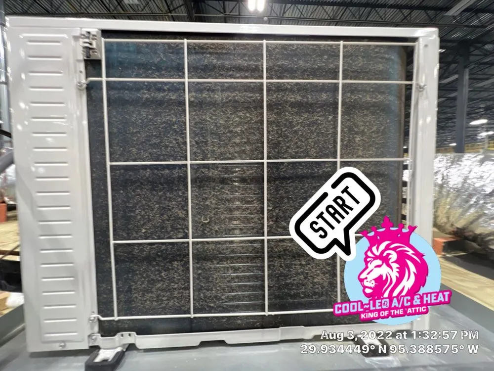 Slide of Cool Leo Ac & Heat