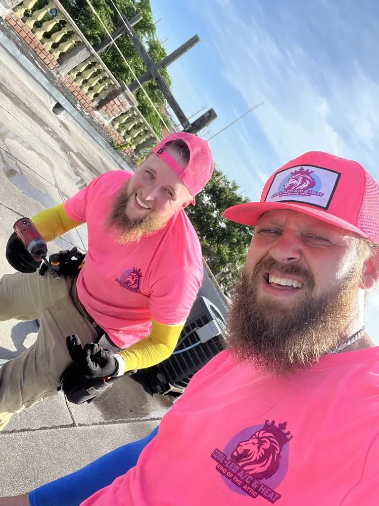 Slide of Cool Leo Ac & Heat