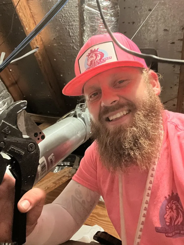 Slide of Cool Leo Ac & Heat