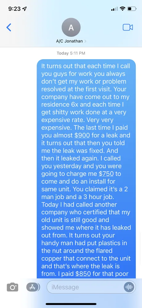 Slide of Cool Masters Services