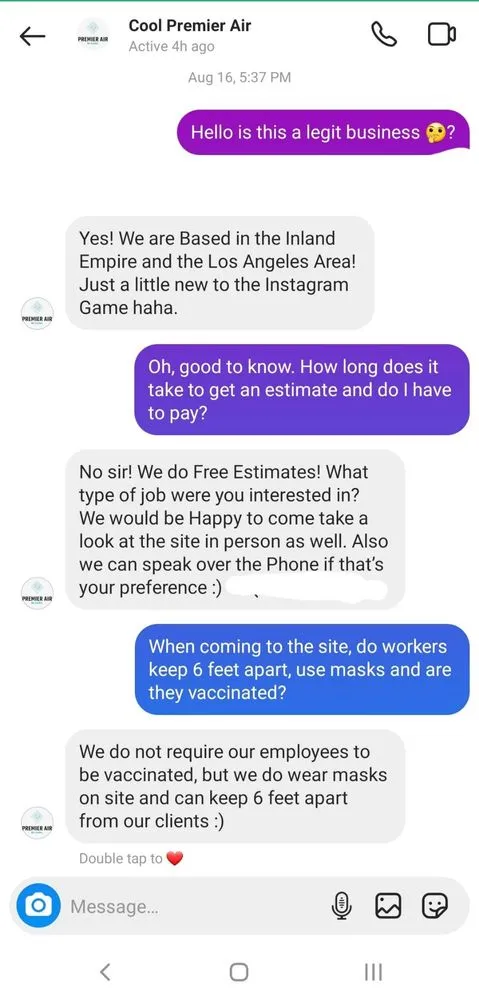 Slide of Cool Premier Air