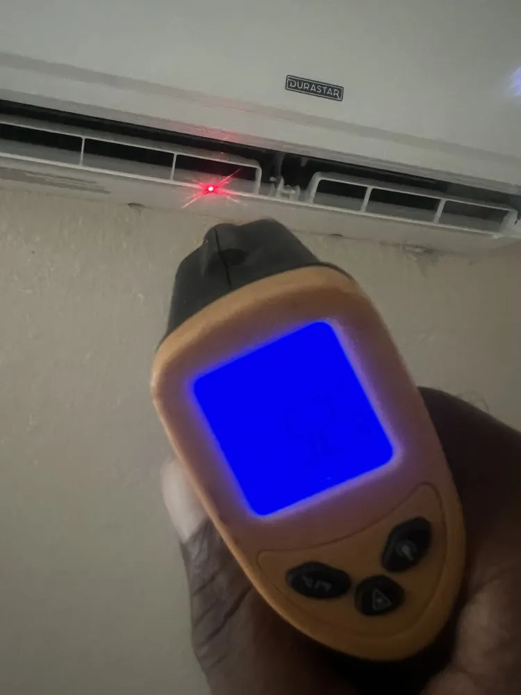 Slide of Cool Service Tech