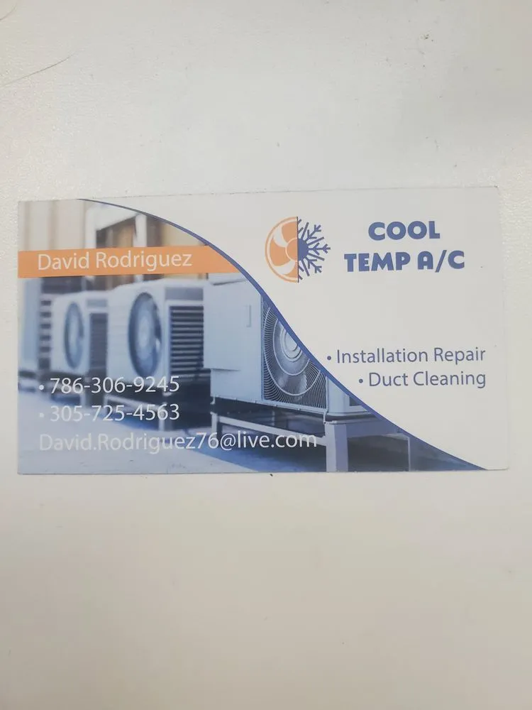 Slide of Cool Temp AC
