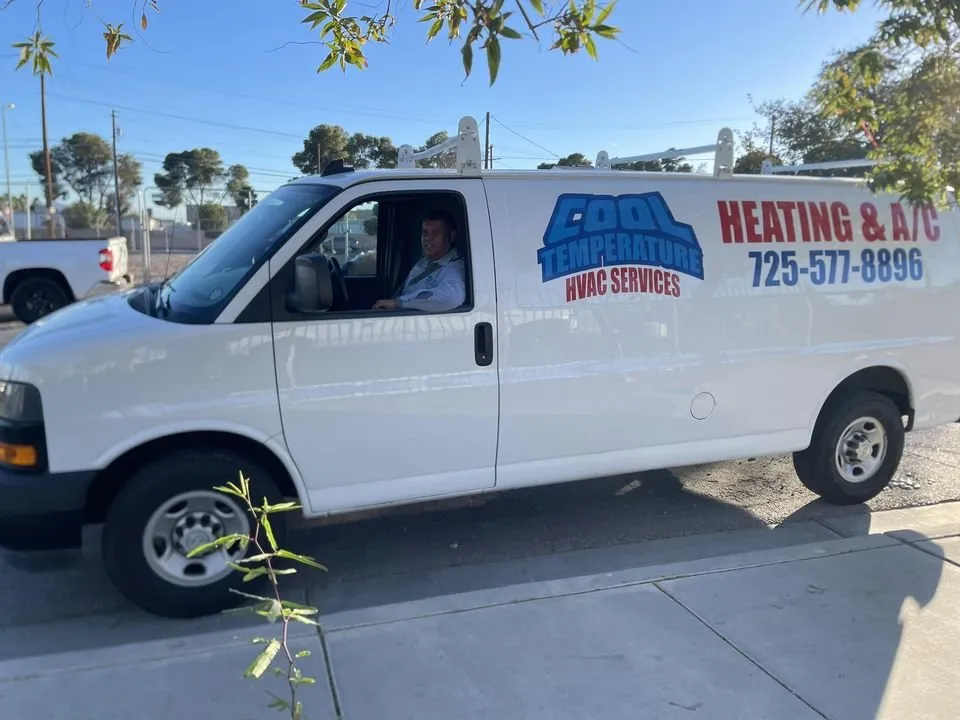 Slide of Cool Temperature HVAC Services