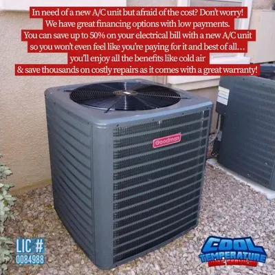 Cool Temperature HVAC Services Logo