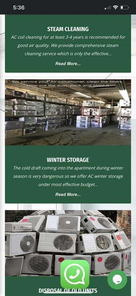 Slide of Coolair NYC Air Conditioning