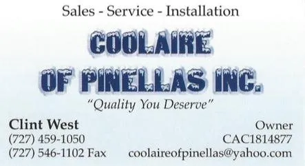 Slide of Coolaire of Pinellas