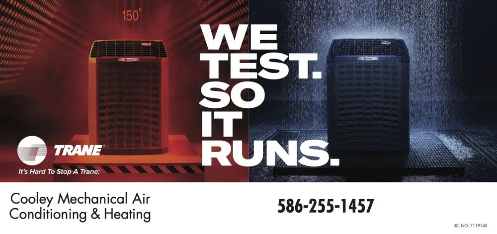 Local AC repair in Washington Township, MI - Cooley Mechanical Air Conditioning, Heating, & Refrigeration
