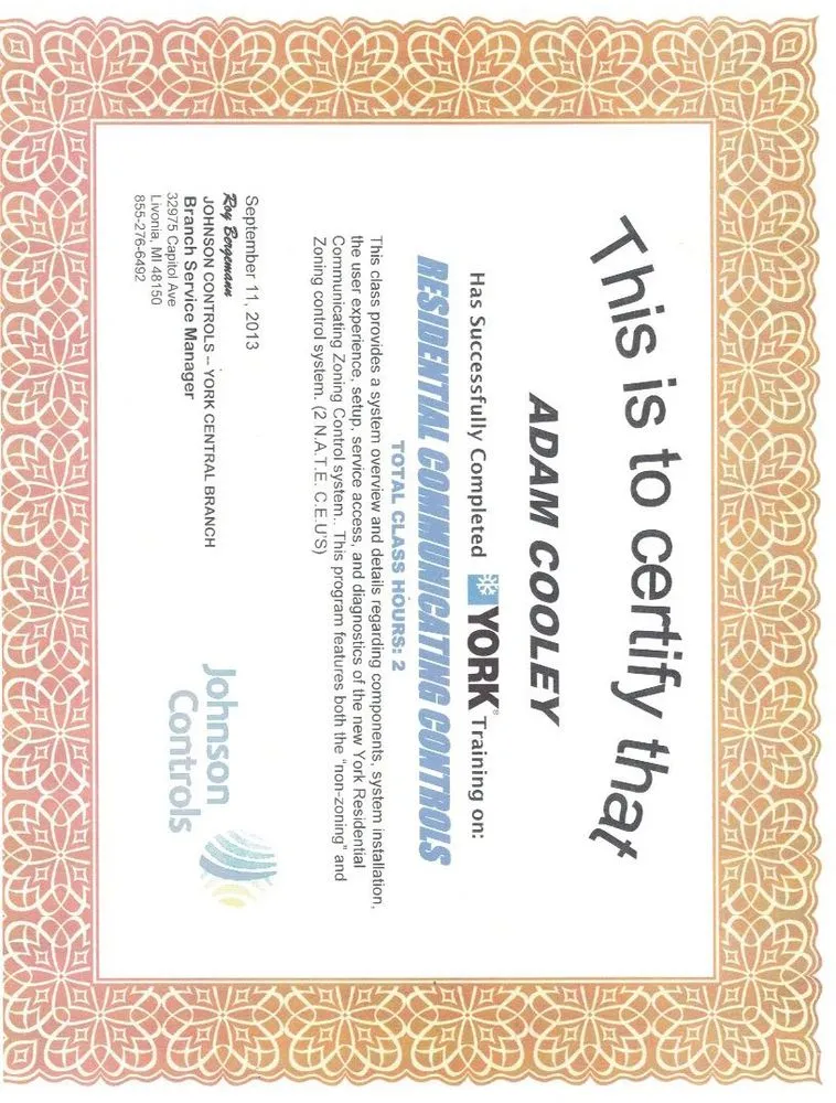 Expert air conditioning service near you in Harrisville, MI by Cooley Mechanical