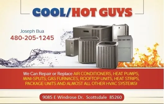 Slide of Cool/Hot Guys AC