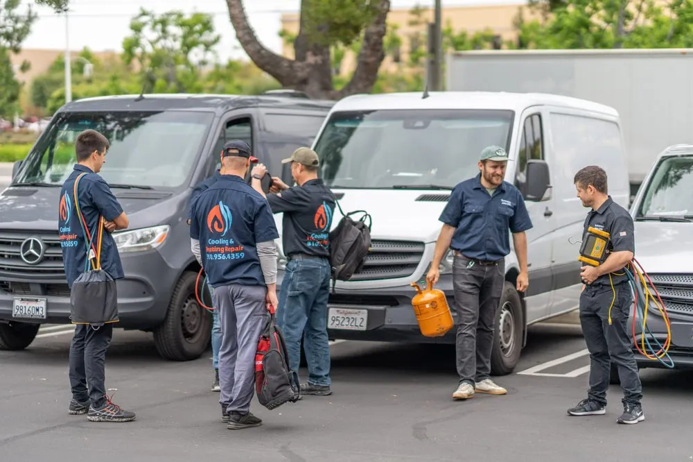 Slide of Cooling & heating repair