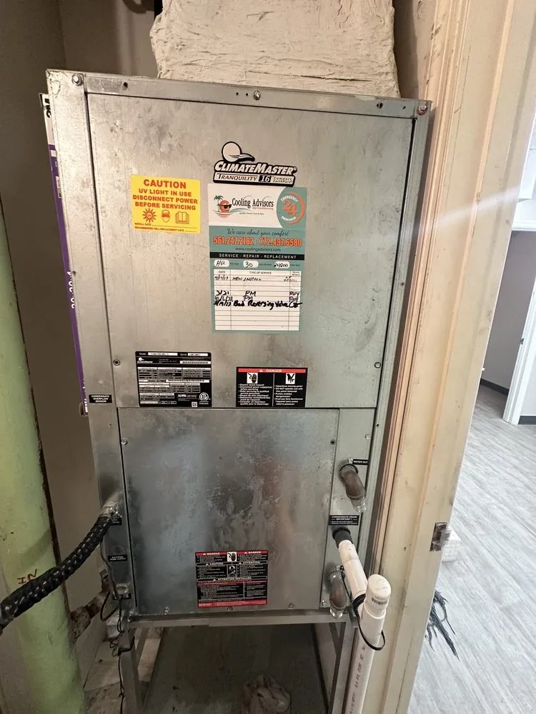 Slide of Cooling Advisors