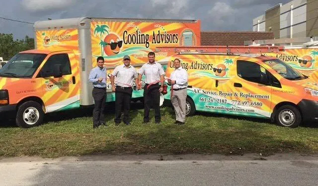 Slide of Cooling Advisors