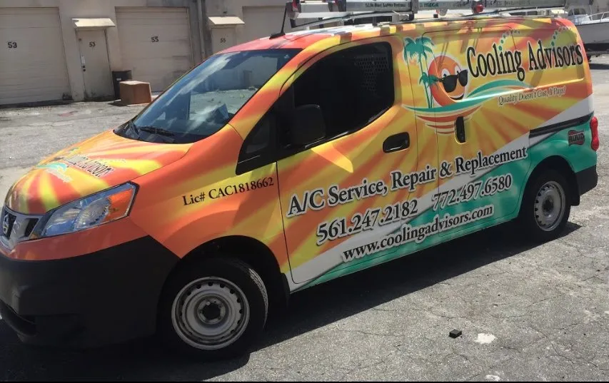 Slide of Cooling Advisors