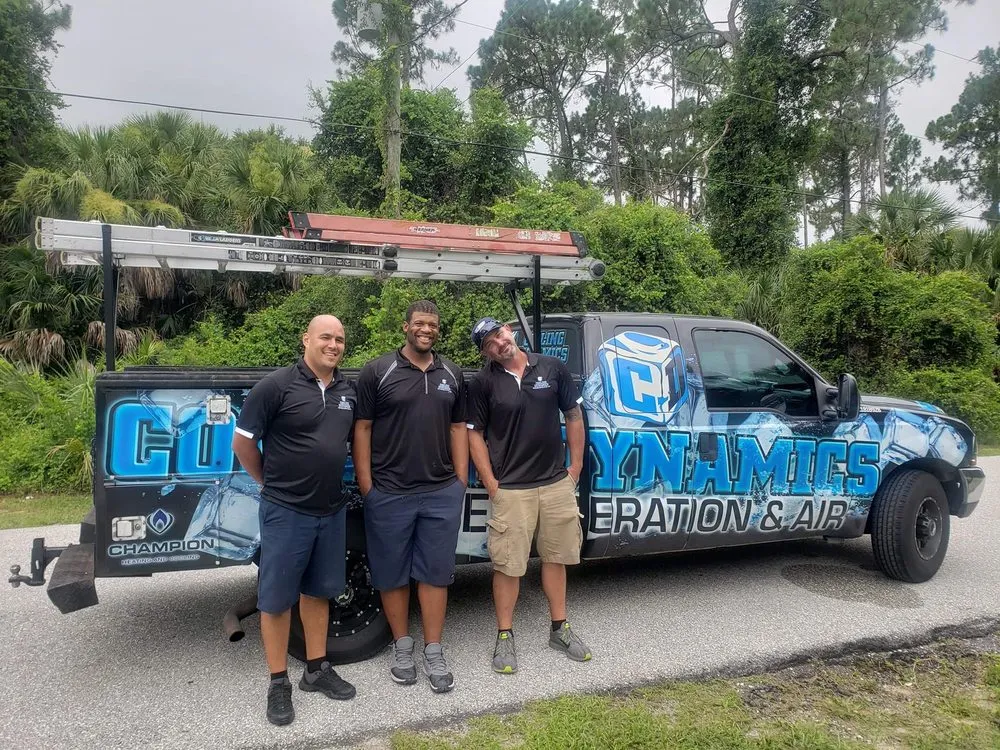 Slide of Cooling Dynamics Refrigeration & Air