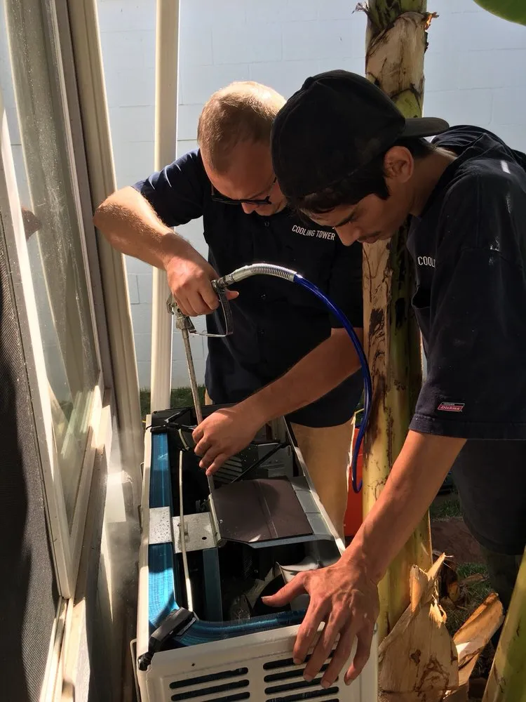 Slide of Cooling Tower AC