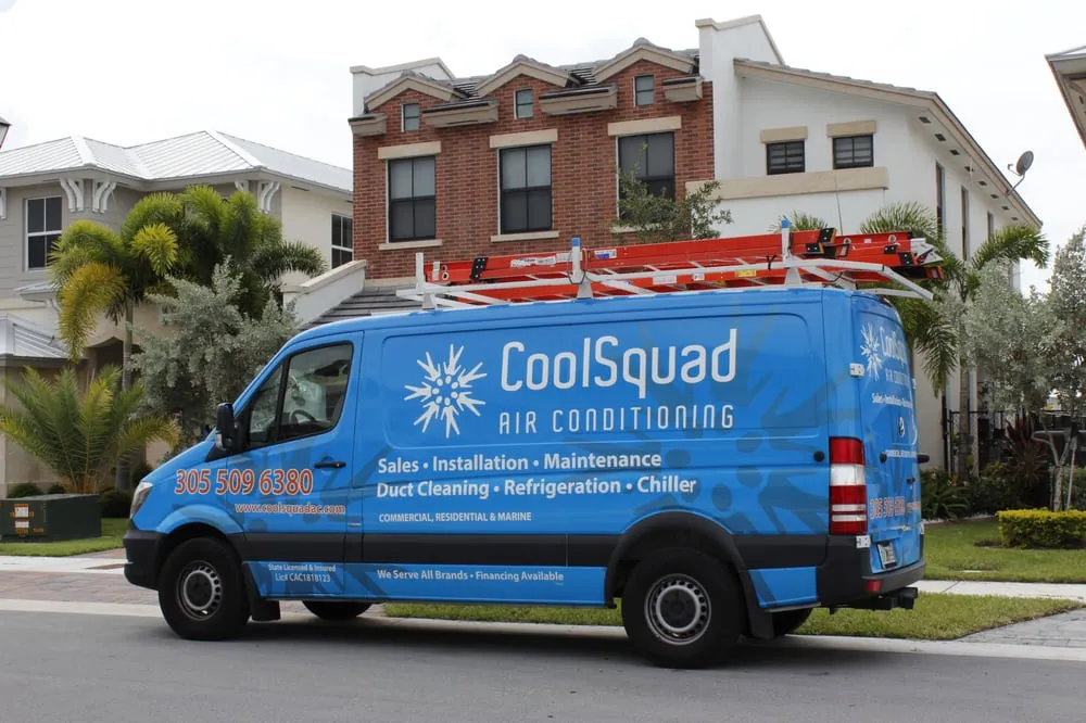 Slide of CoolSquad Air Conditioning