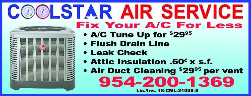 Slide of Coolstar Air Service