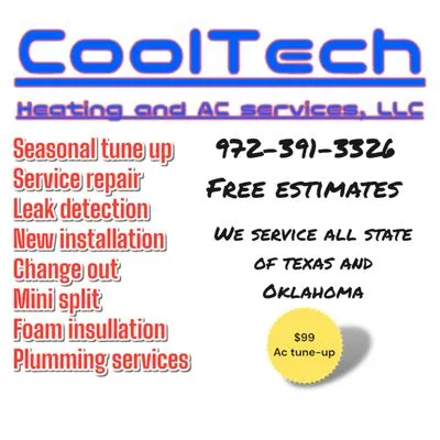 Cooltech Heating And Ac Services Logo