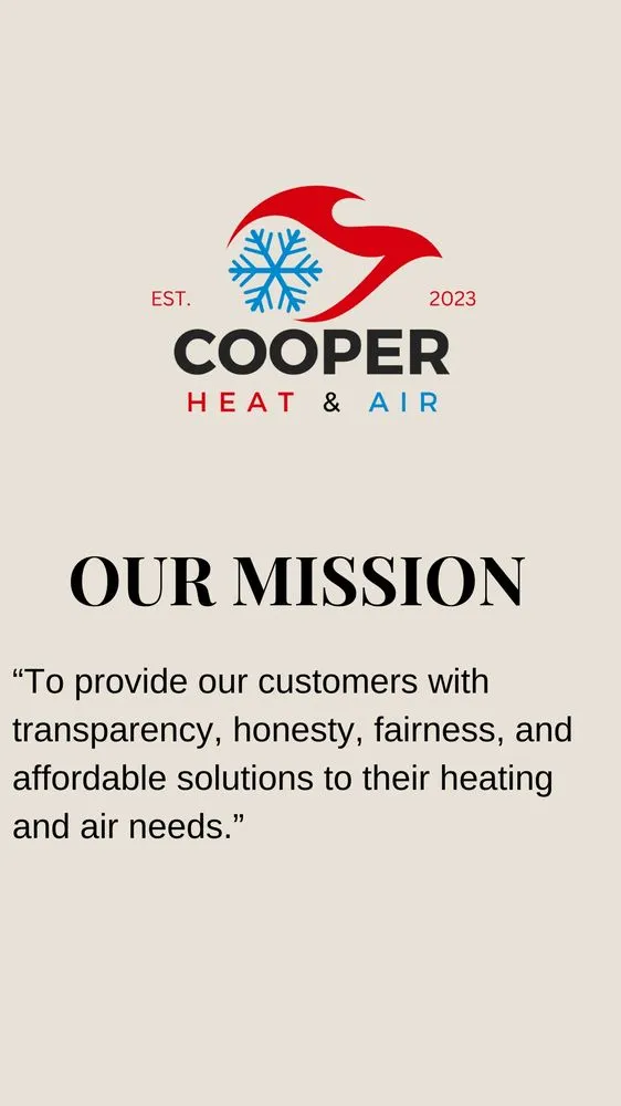 Slide of Cooper Heat & Air