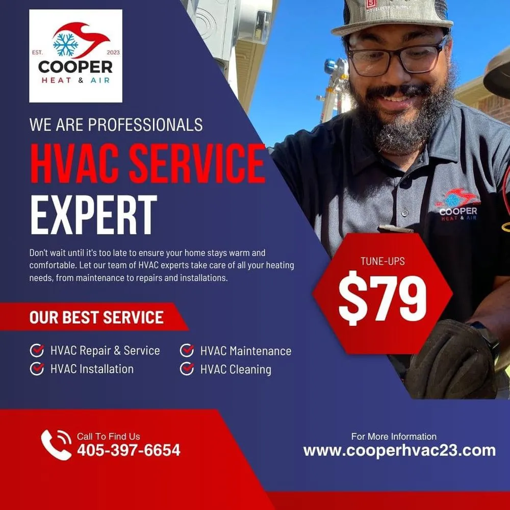 Slide of Cooper Heat & Air