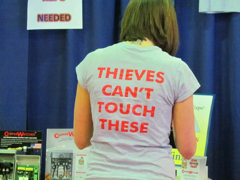 Slide of copperwatcher