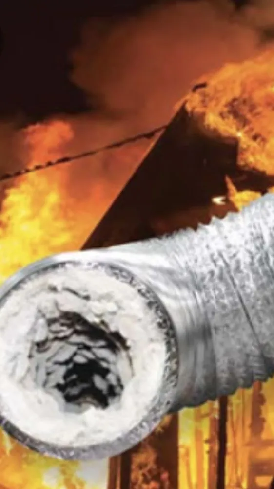 Slide of Coral Dryer Vent Cleaning