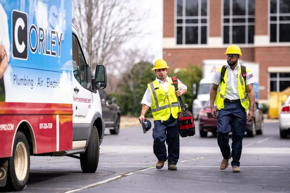 Slide of Corley Plumbing Air Electric