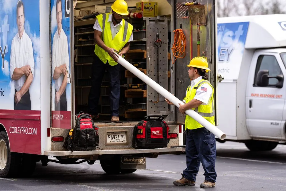 Slide of Corley Plumbing Air Electric