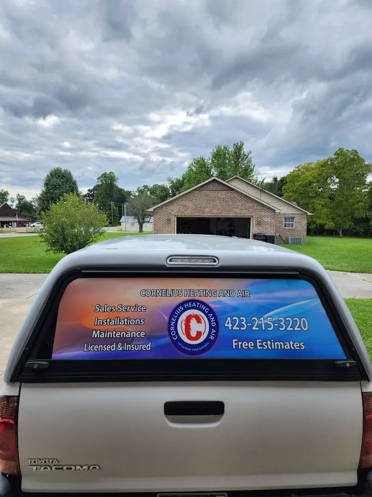 Slide of Cornelius Heating and Air