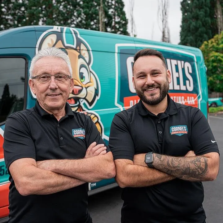 Slide of Cornel's Plumbing, Heating & Air Conditioning