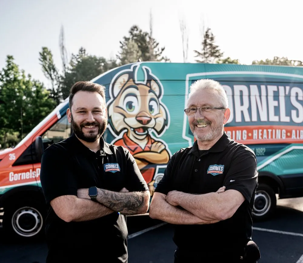 Slide of Cornel's Plumbing Heating & Air Conditioning