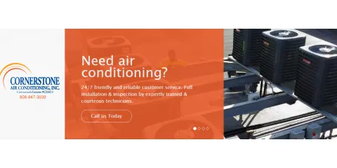 Slide of Cornerstone Air Conditioning