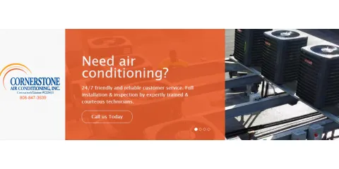 Slide of Cornerstone Air Conditioning