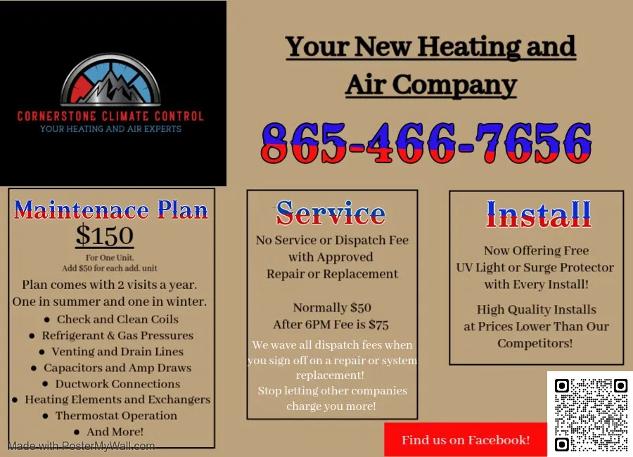 Slide of Cornerstone Climate Control