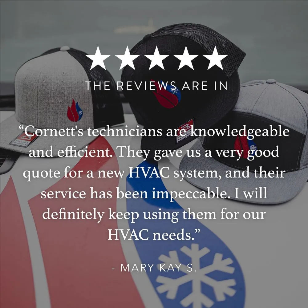 Slide of Cornett Heating & Cooling