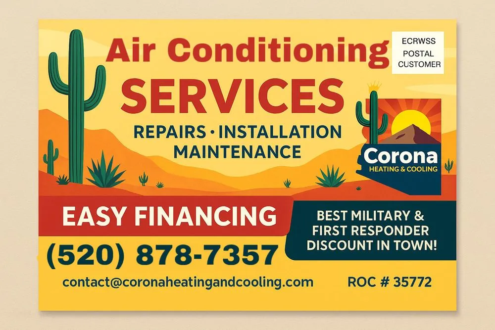 Slide of Corona Heating & Cooling