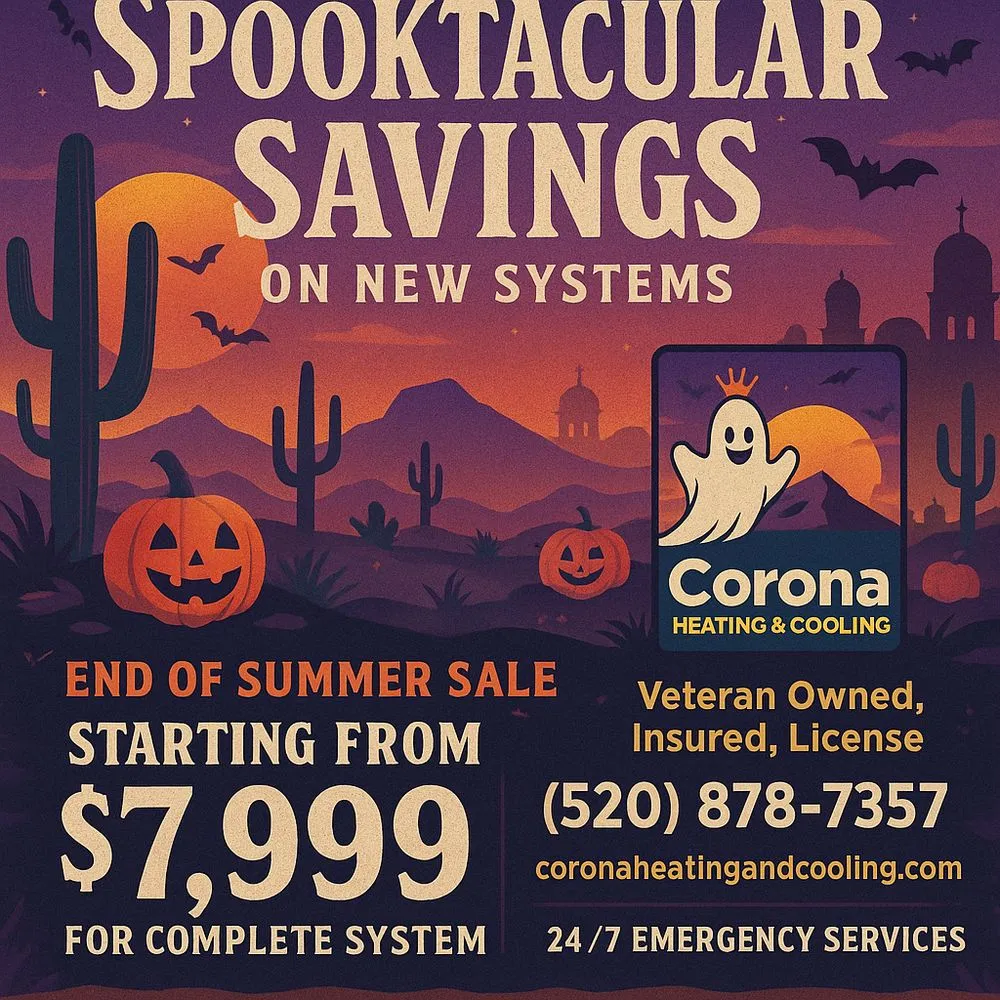 Slide of Corona Heating & Cooling