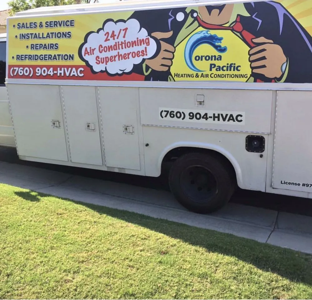 Slide of Corona Pacific Heating & Air Conditioning