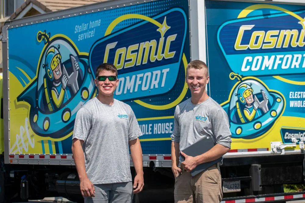 Slide of Cosmic Comfort