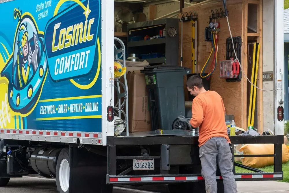 Slide of Cosmic Comfort