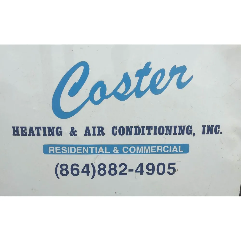 Slide of Coster Heating & Air Conditioning