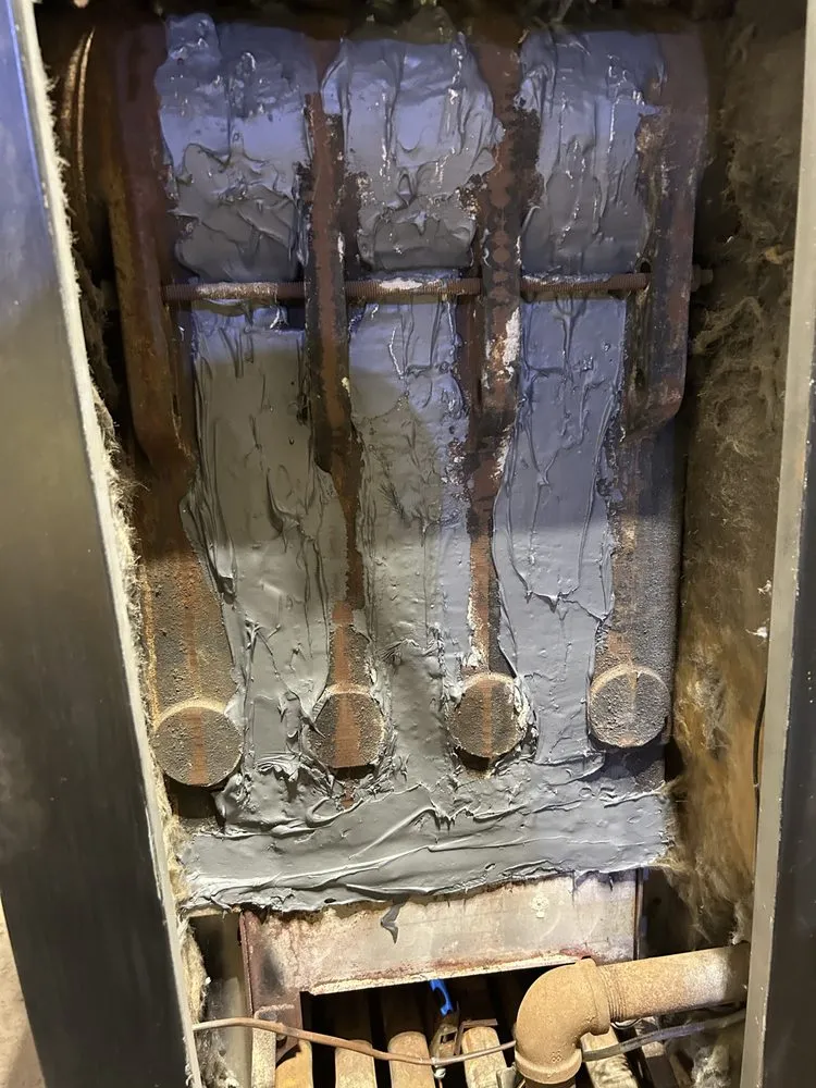 Slide of Couch Heating Cooling and Plumbing