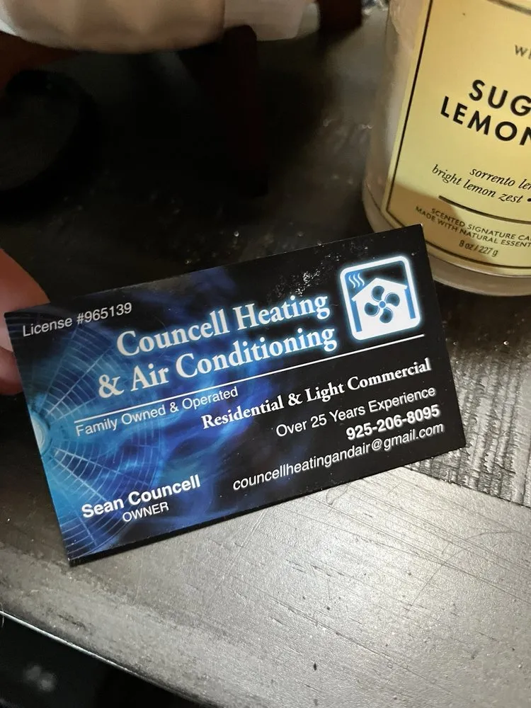 Slide of Councell Heating & Air Conditioning