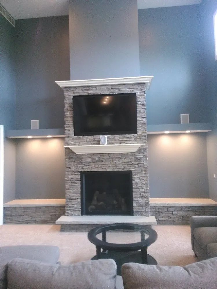 Slide of Countryside Stove & Chimney