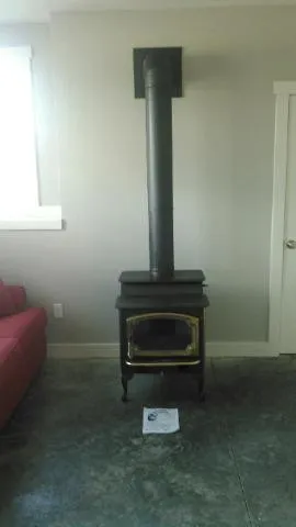 Slide of Countryside Stove & Chimney