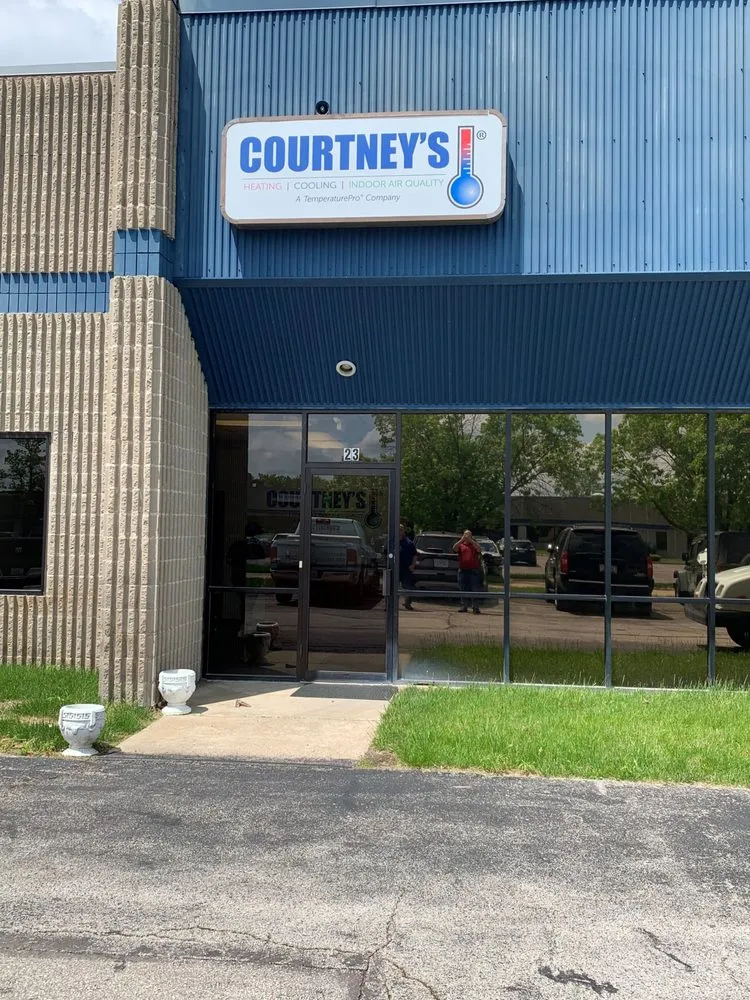 Slide of Courtney's Heating and Cooling