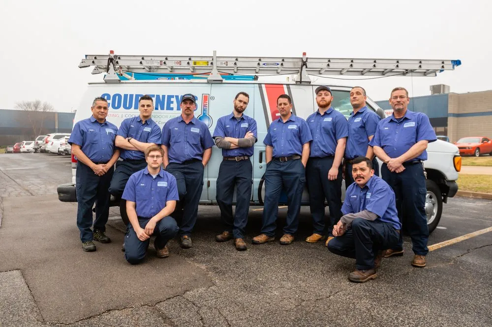 Slide of Courtney's Heating and Cooling