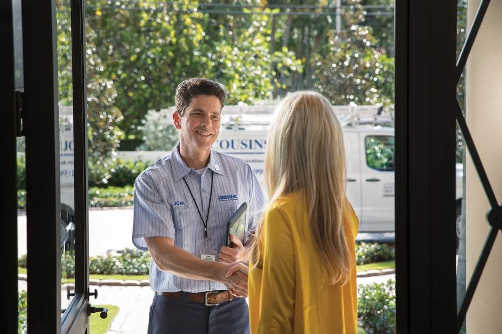 Slide of Cousin's Air