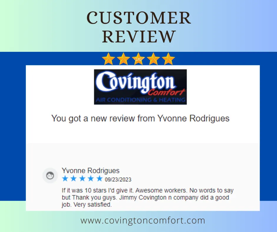 Slide of Covington Comfort Air Conditioning & Heating